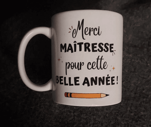 Mug merci maîtresse 